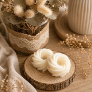 Maison Alimora, fondant individuel, blanc